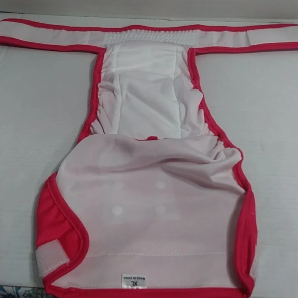 Wegneeco Pink Washable Dog Diaper Size XL *NWOT*